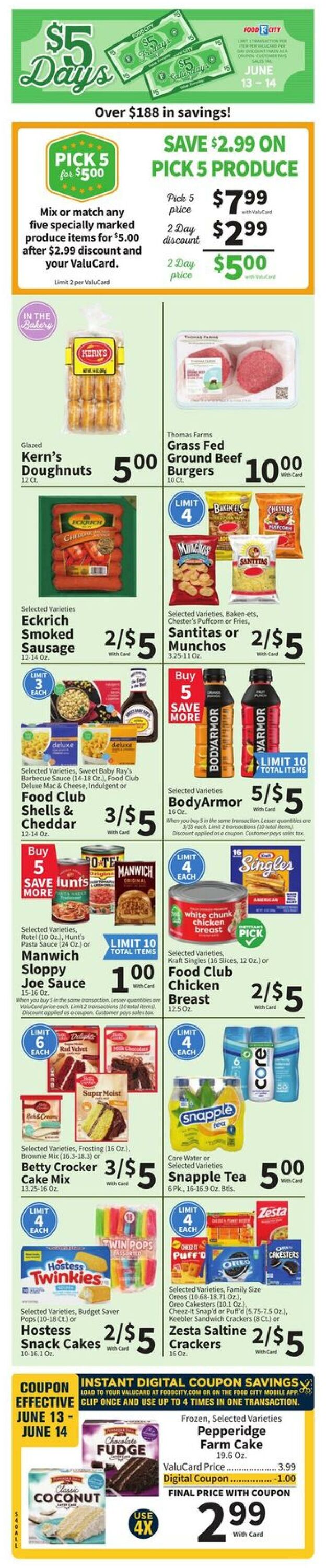 Weekly ad Food City 06/11/2025 - 06/17/2025