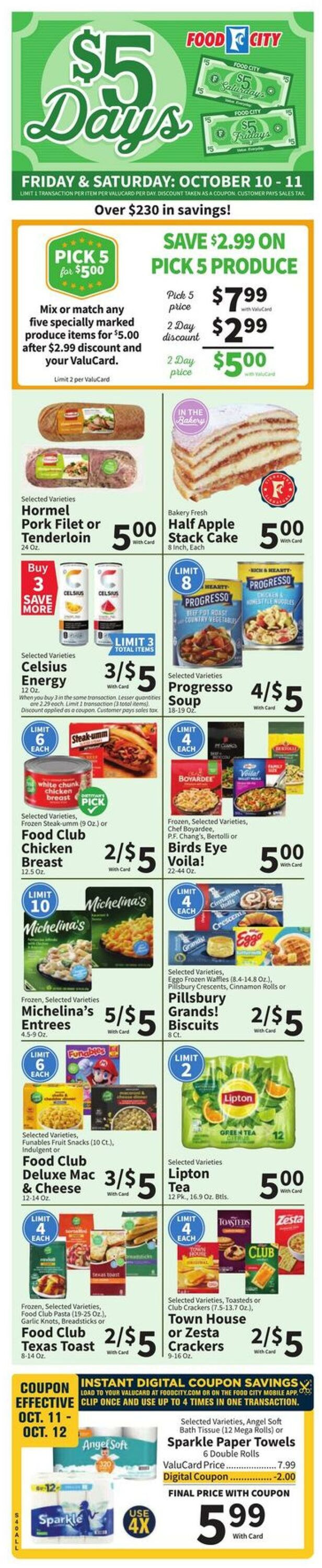 Weekly ad Food City 10/08/2025 - 10/14/2025