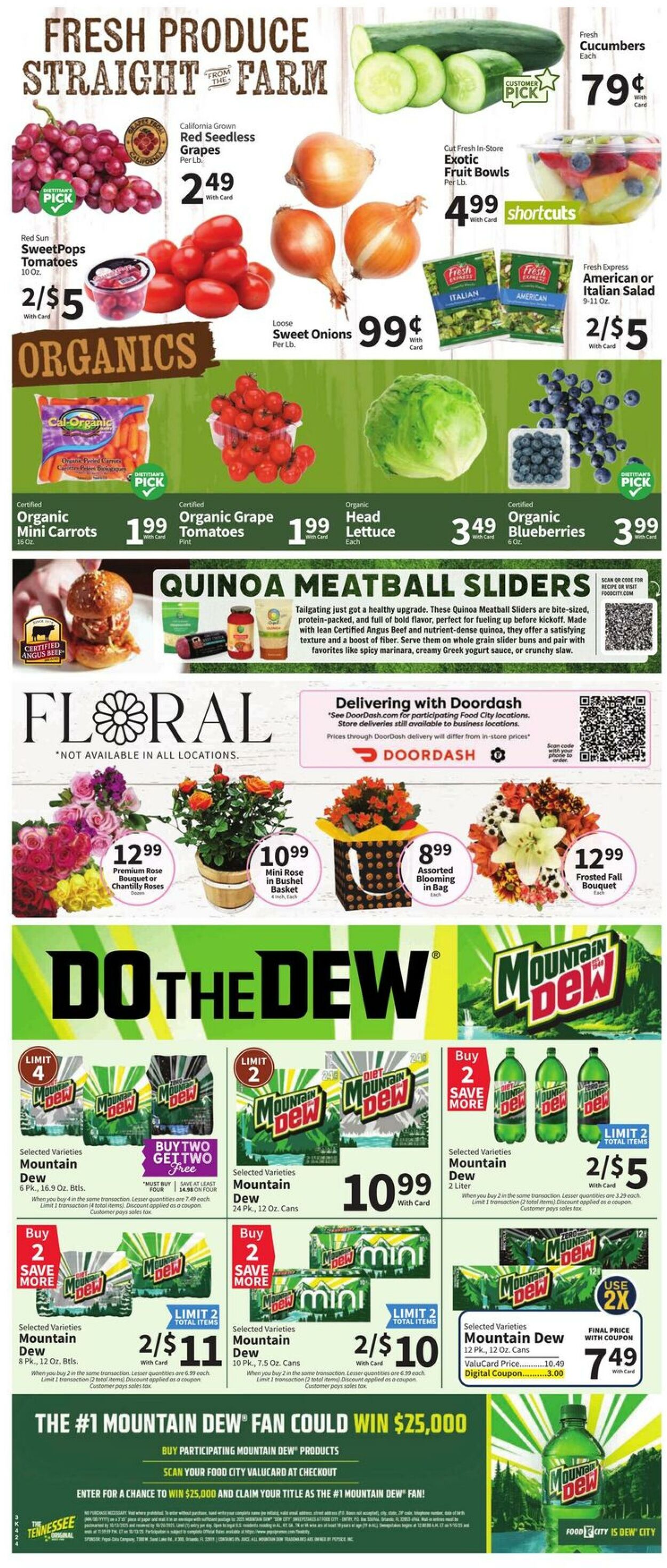 Weekly ad Food City 10/08/2025 - 10/14/2025