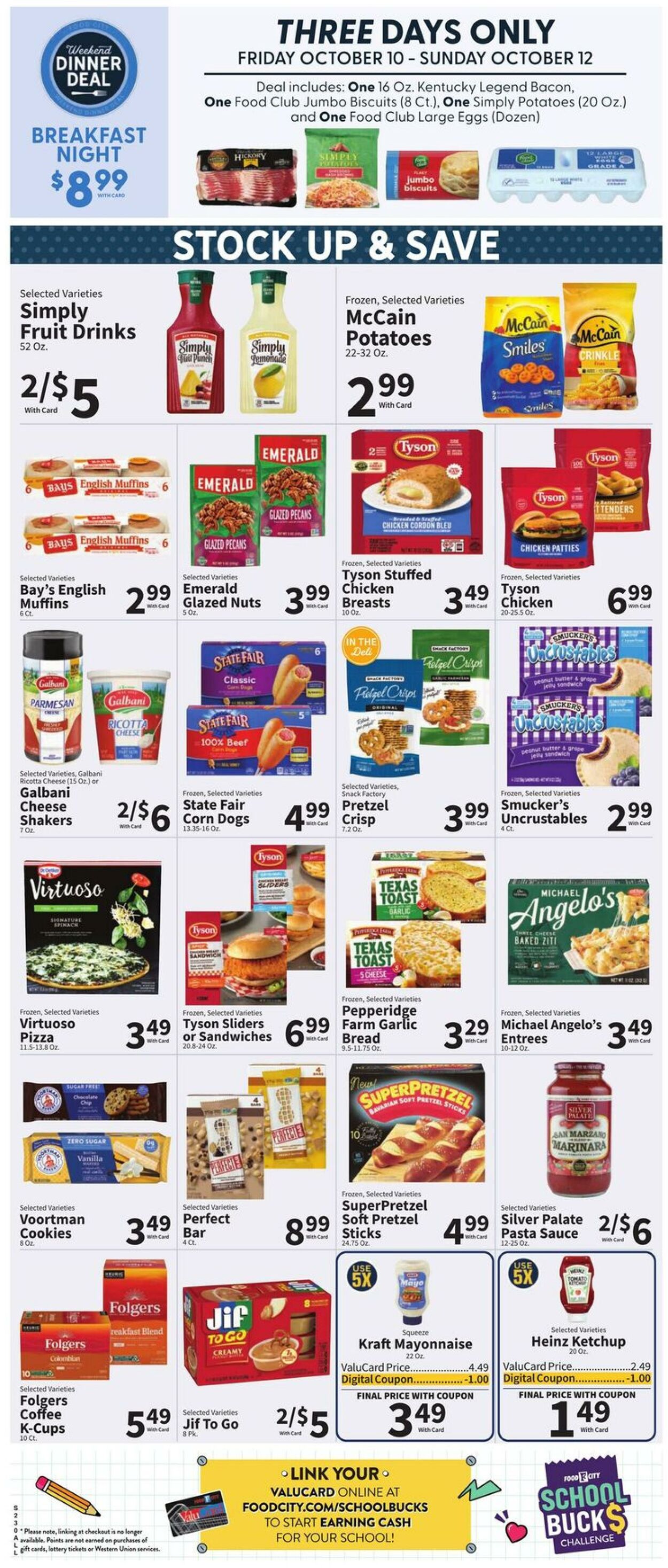 Weekly ad Food City 10/08/2025 - 10/14/2025