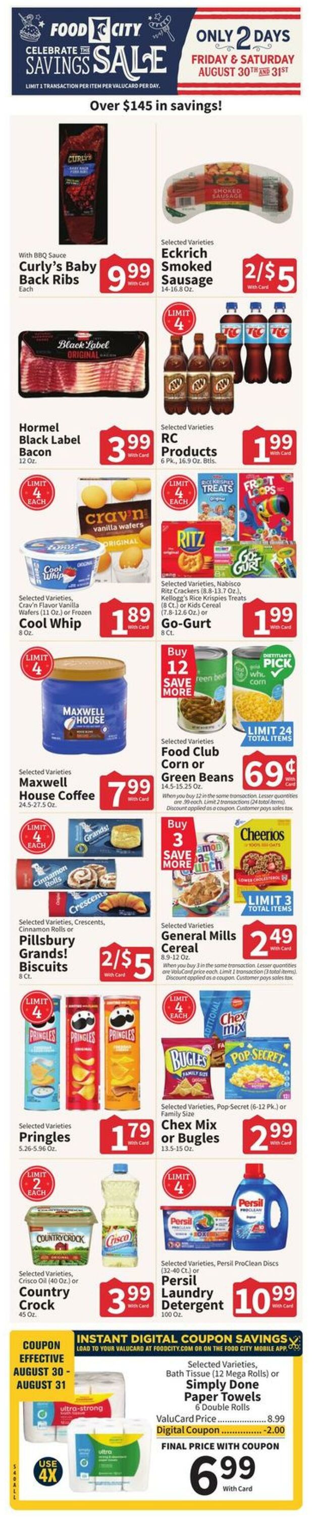 Weekly ad Food City 08/28/2024 - 09/03/2024