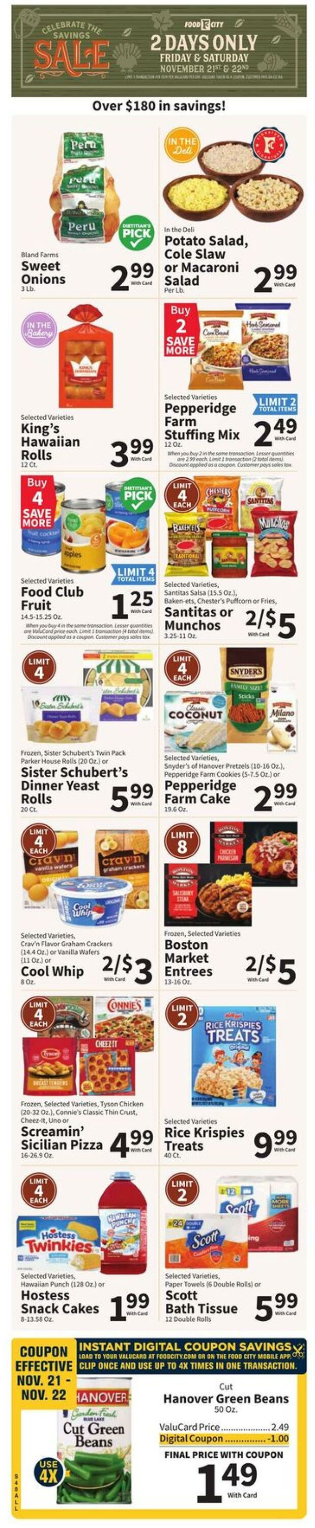 Weekly ad Food City 11/19/2025 - 11/27/2025