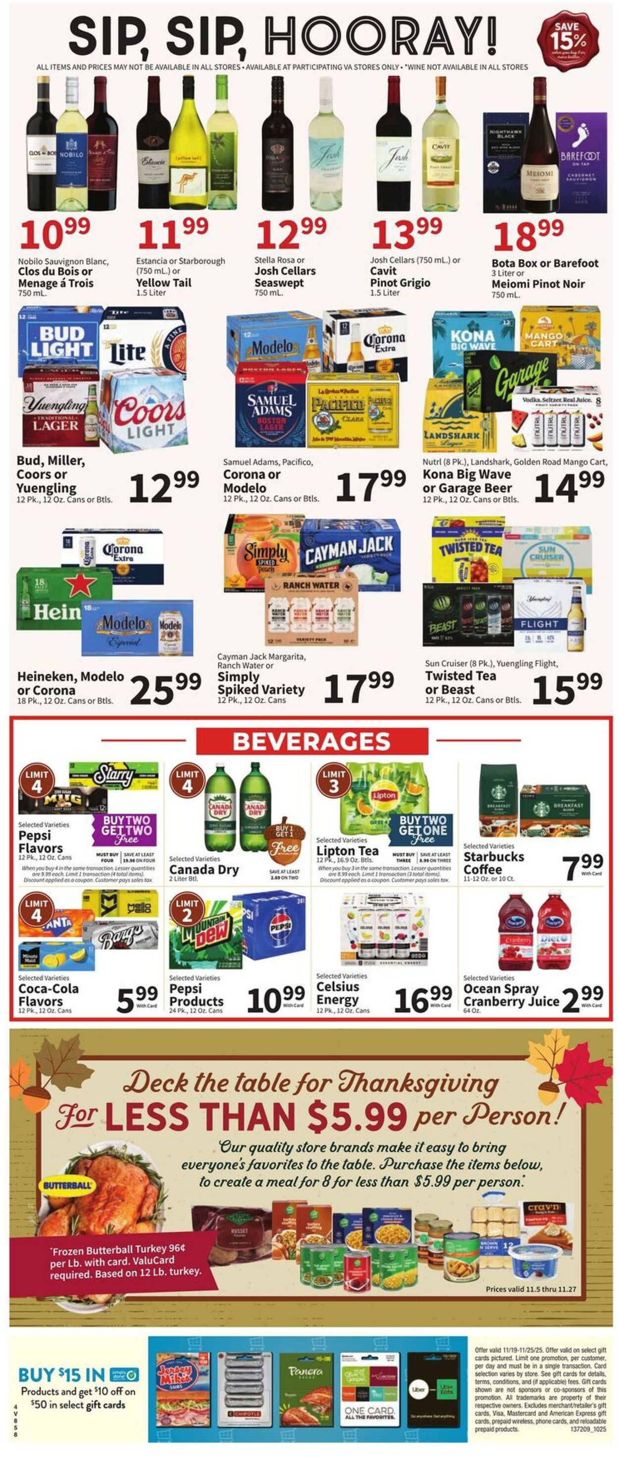 Weekly ad Food City 11/19/2025 - 11/27/2025