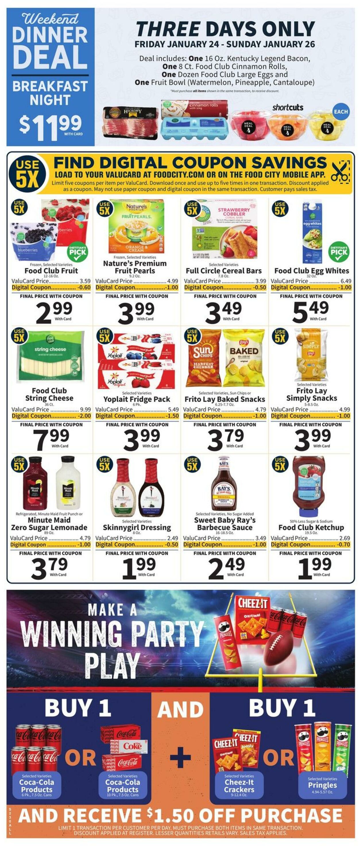 Weekly ad Food City 01/22/2025 - 01/28/2025