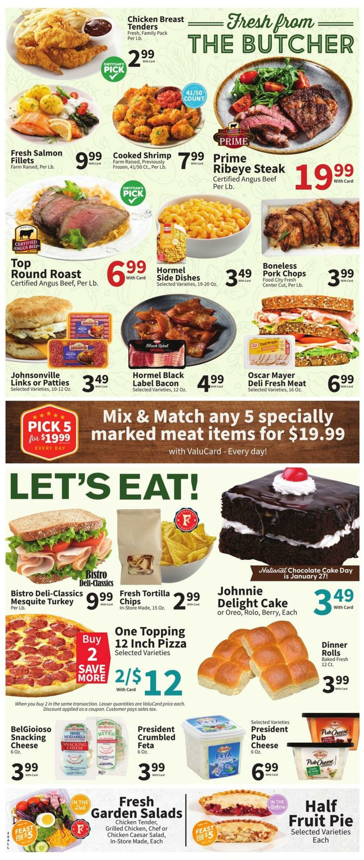 Weekly ad Food City 01/22/2025 - 01/28/2025