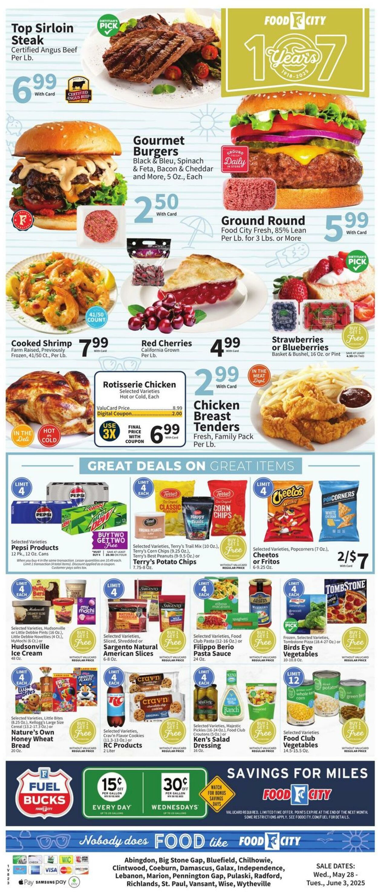 Weekly ad Food City 05/28/2025 - 06/03/2025
