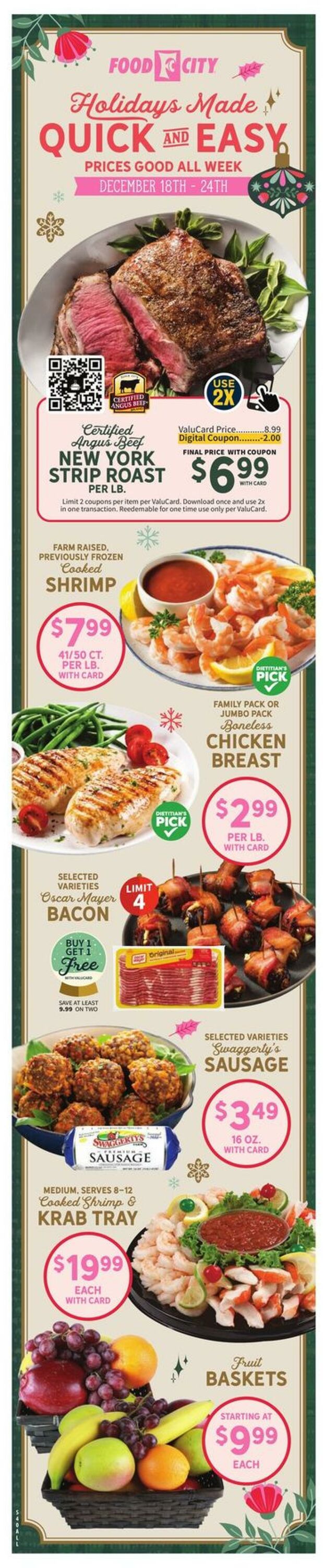 Weekly ad Food City 12/18/2024 - 12/24/2024