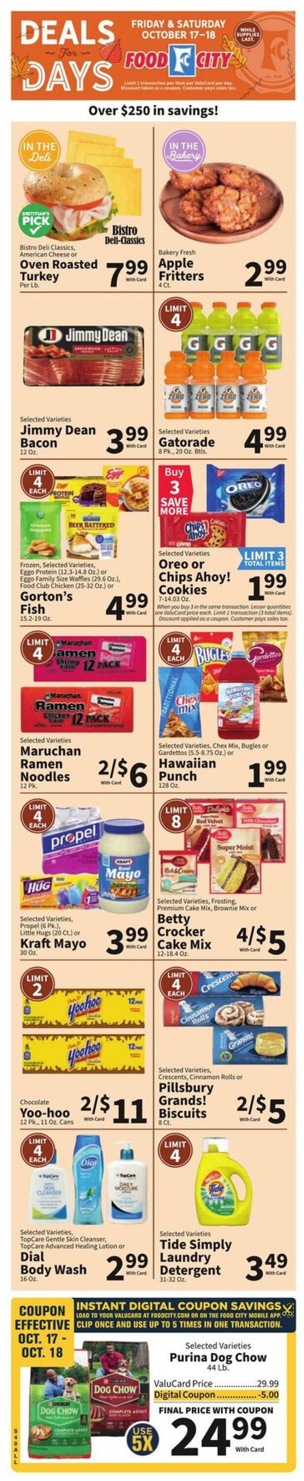 Weekly ad Food City 10/15/2025 - 10/21/2025