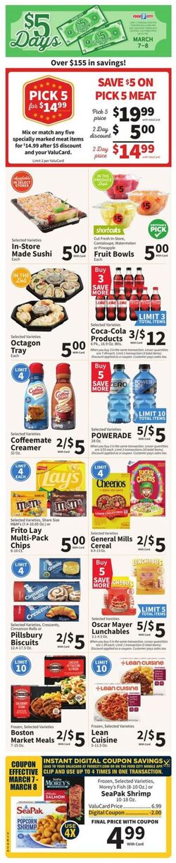 Weekly ad Food City 09/07/2022 - 09/13/2022