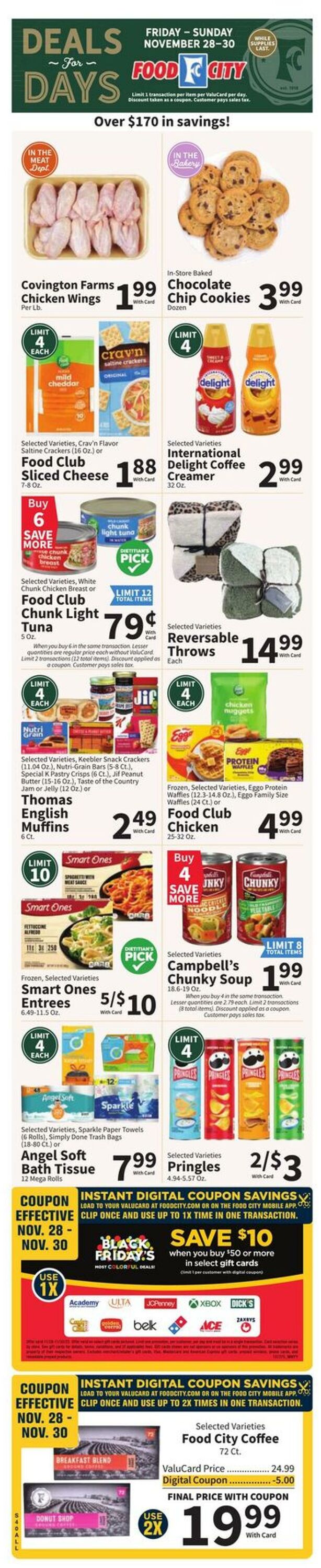 Weekly ad Food City 11/28/2025 - 12/02/2025