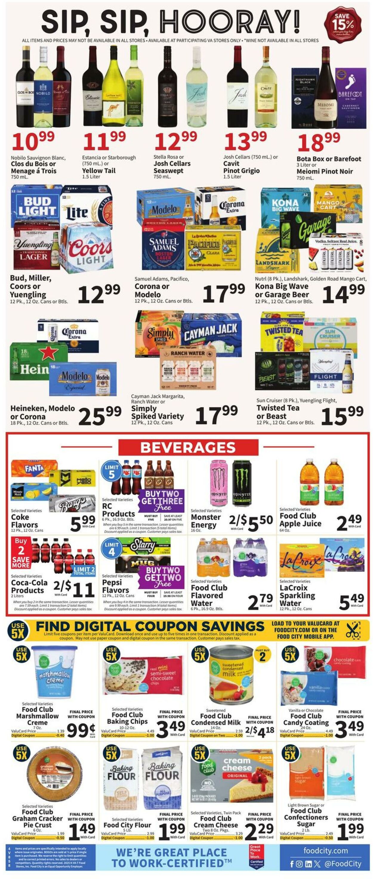 Weekly ad Food City 11/28/2025 - 12/02/2025