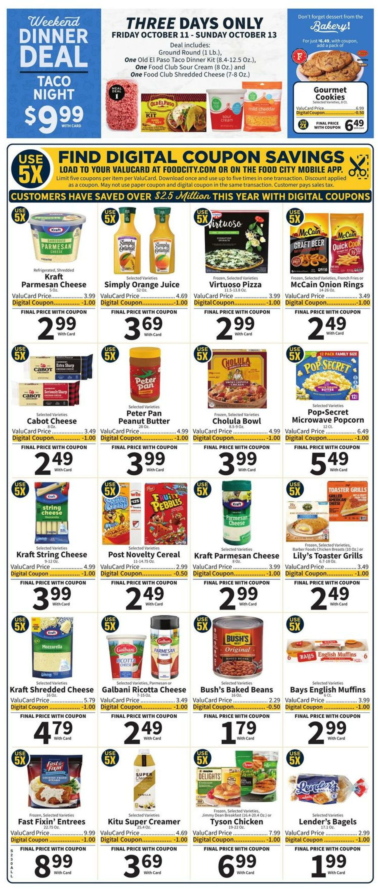 Weekly ad Food City 10/09/2024 - 10/15/2024