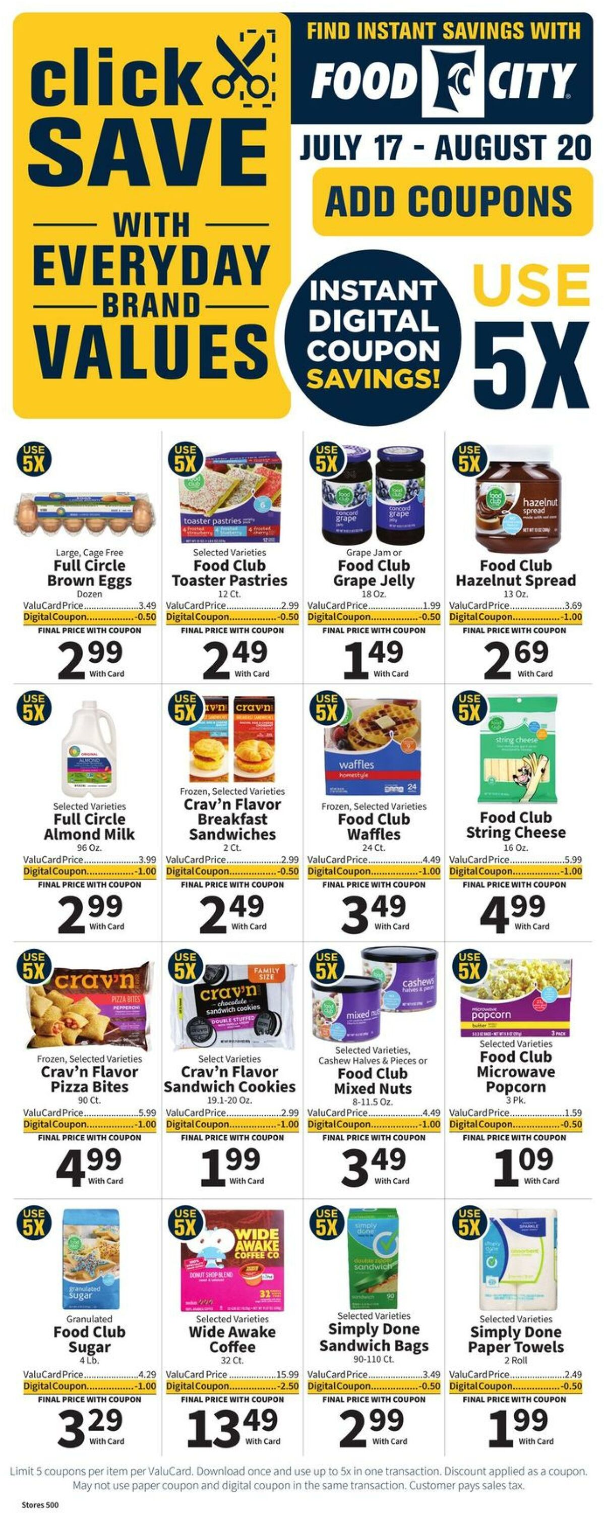 Weekly ad Food City 07/17/2024 - 07/23/2024