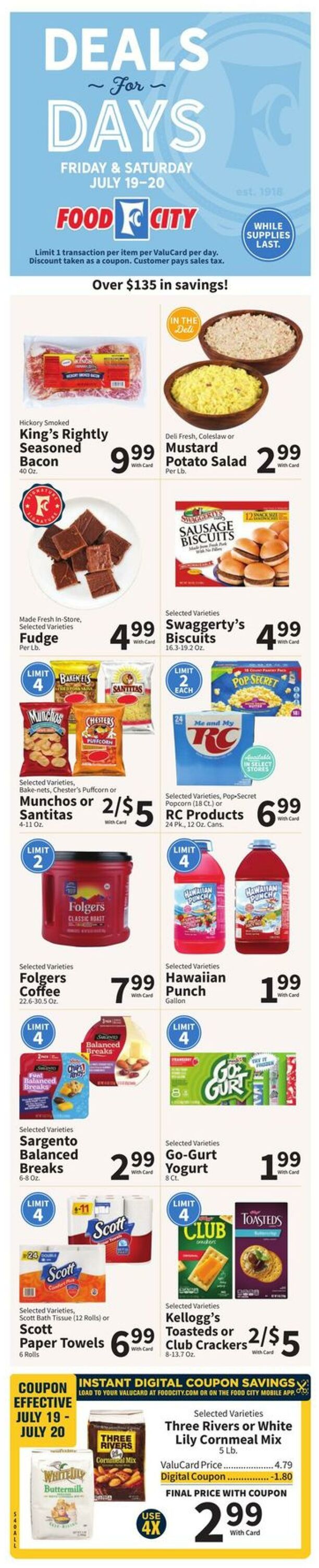 Weekly ad Food City 07/17/2024 - 07/23/2024