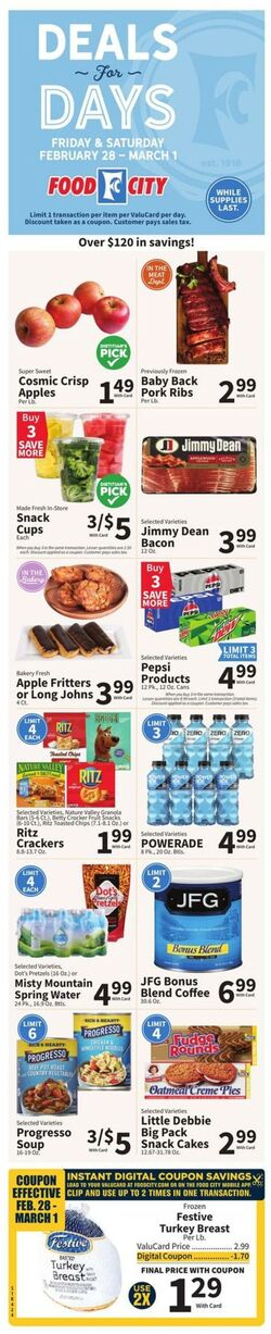 Weekly ad Food City 12/26/2024 - 12/31/2024