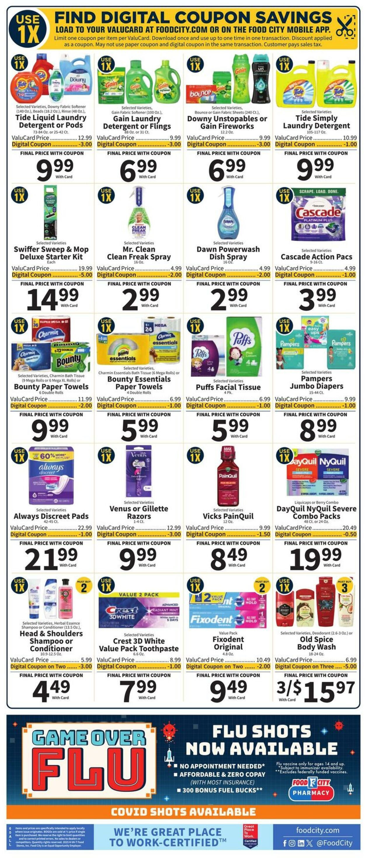 Weekly ad Food City 10/29/2025 - 11/04/2025