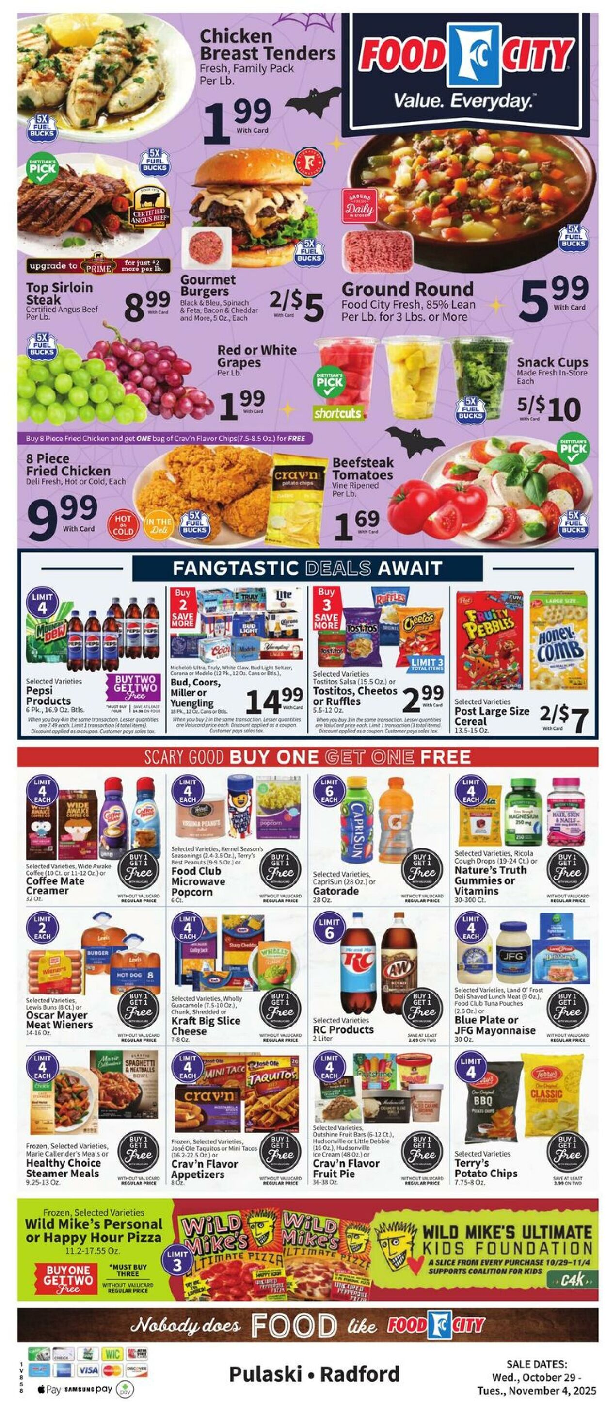 Weekly ad Food City 10/29/2025 - 11/04/2025