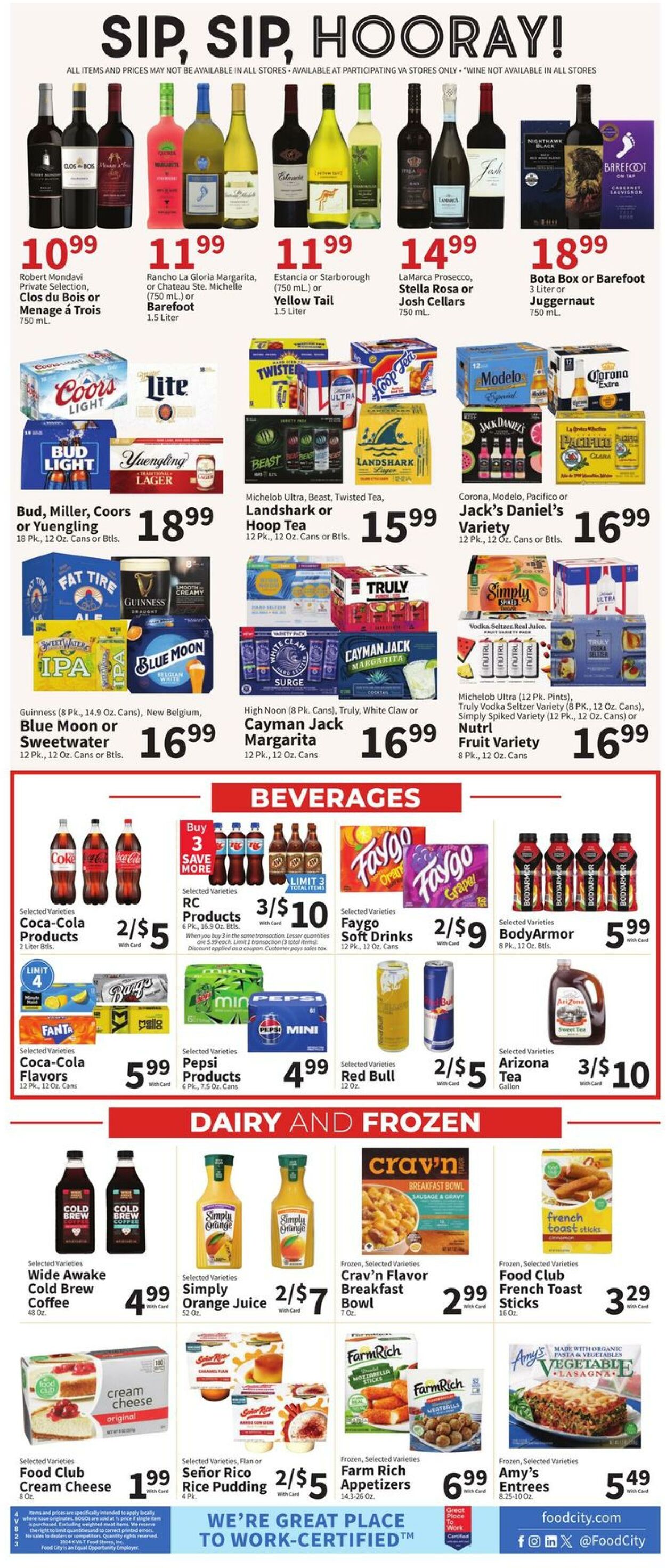 Weekly ad Food City 08/21/2024 - 08/27/2024