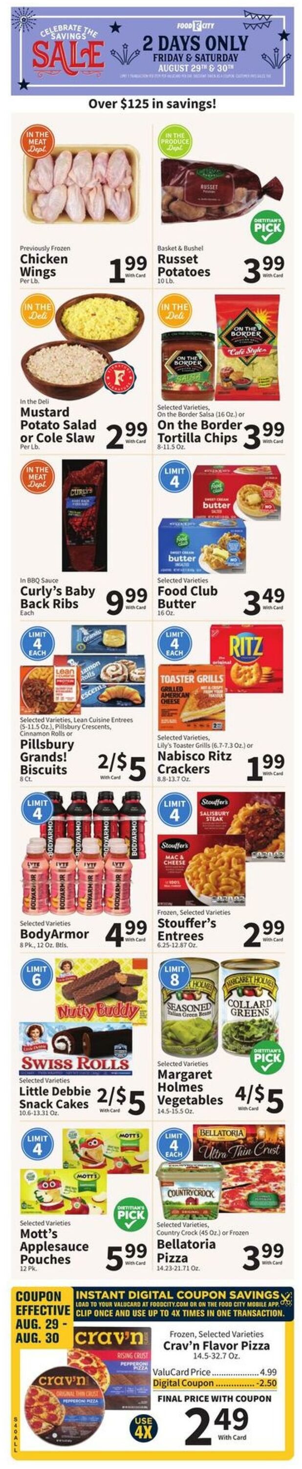 Weekly ad Food City 08/27/2025 - 09/02/2025