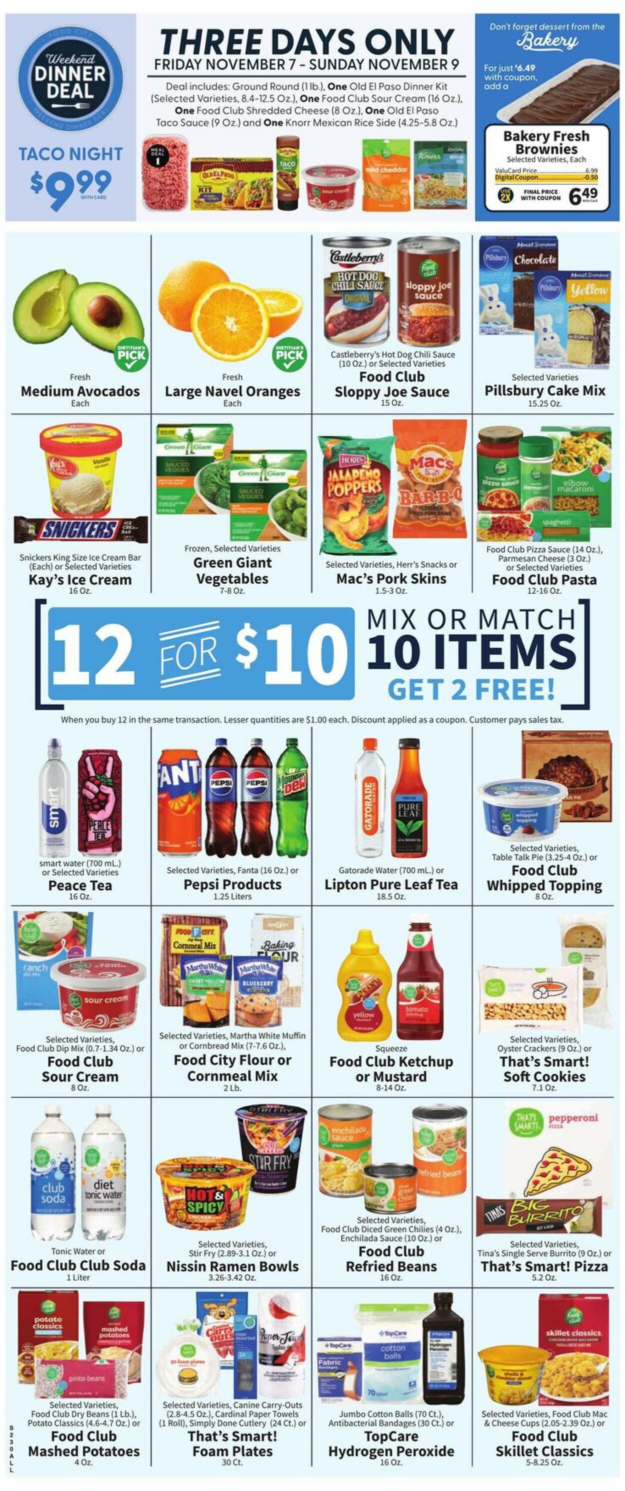 Weekly ad Food City 11/05/2025 - 11/11/2025