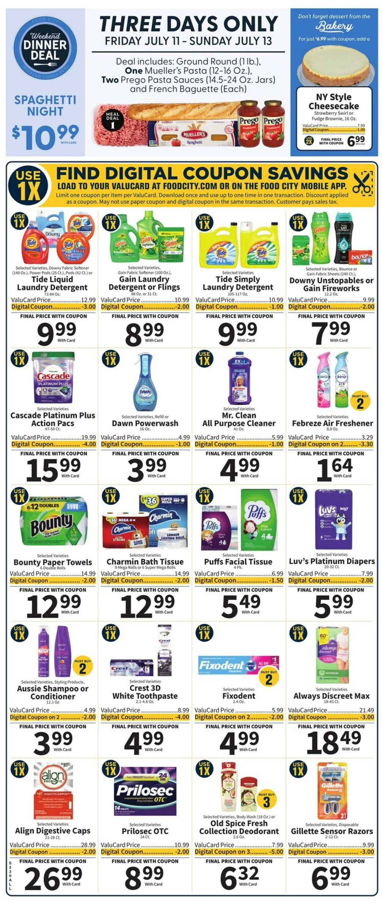 Weekly ad Food City 07/09/2025 - 07/15/2025