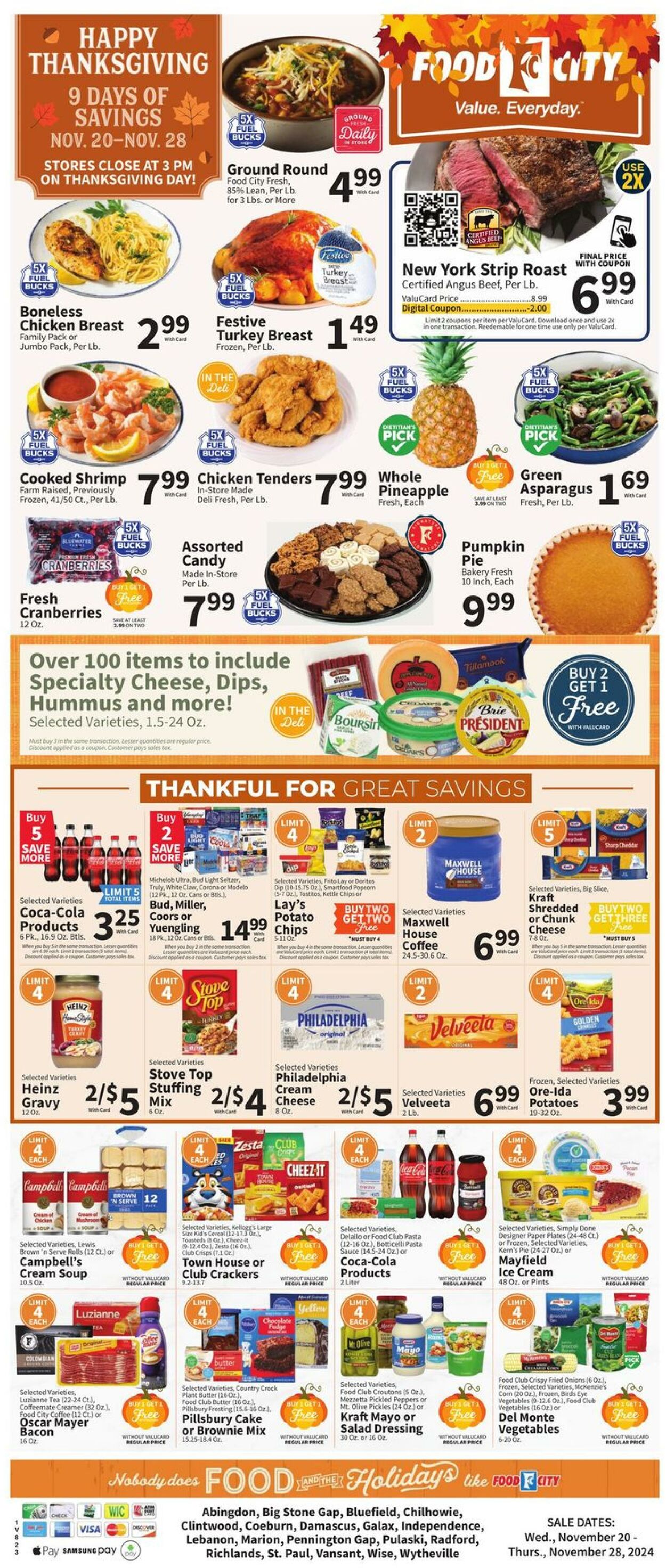 Weekly ad Food City 11/20/2024 - 11/26/2024