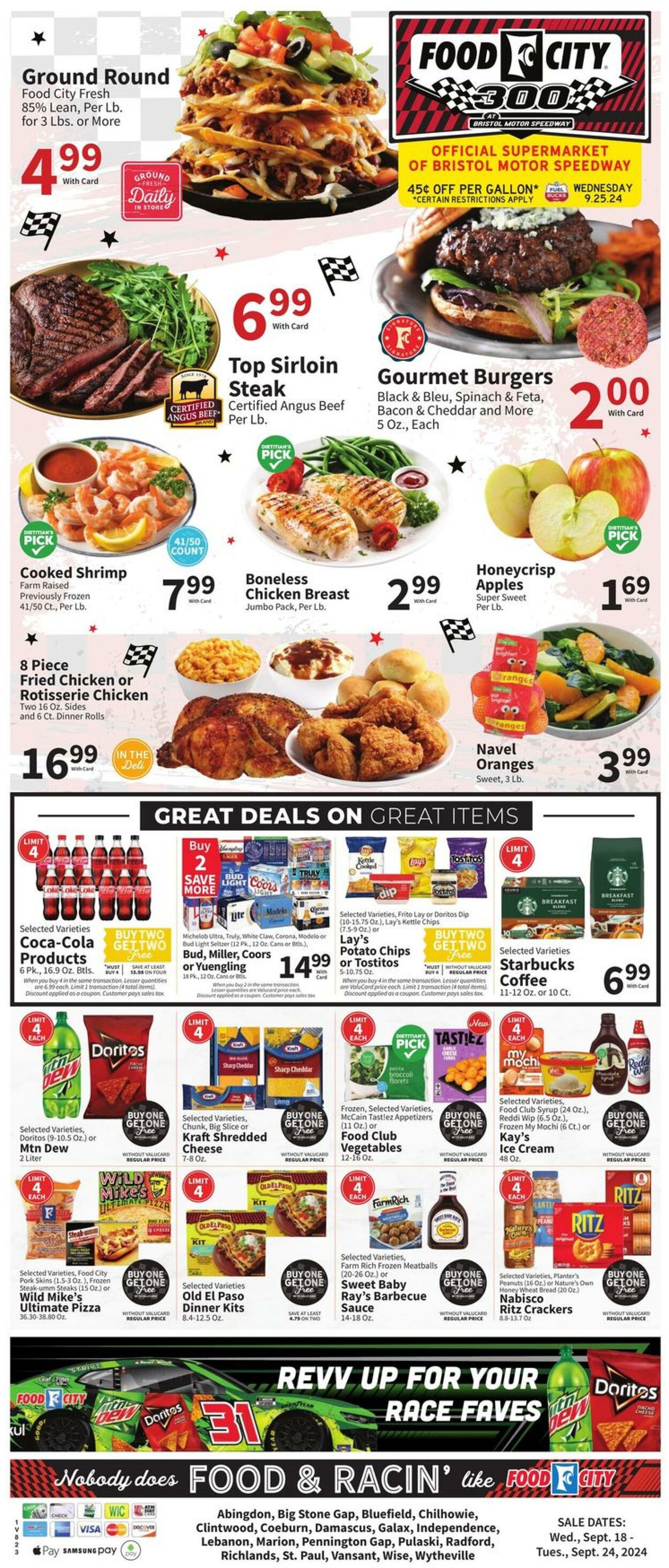 Weekly ad Food City 09/18/2024 - 09/24/2024