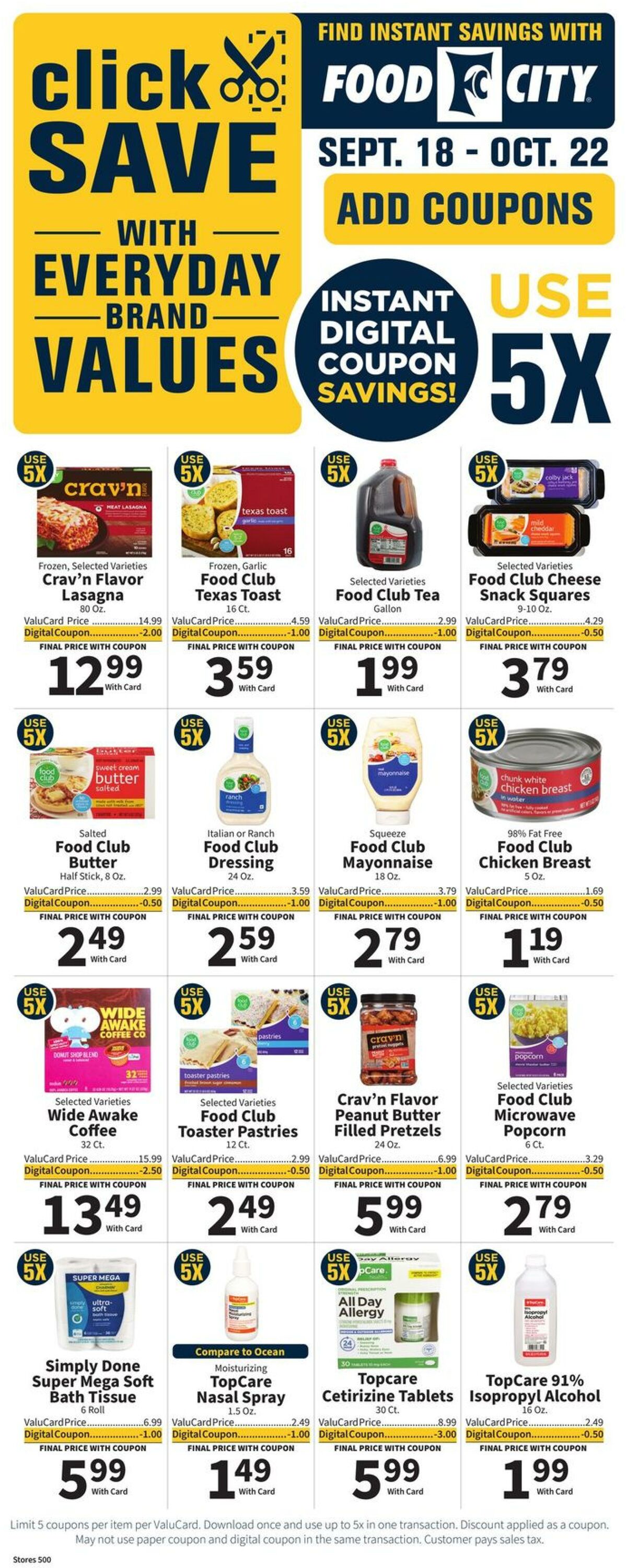 Weekly ad Food City 09/18/2024 - 09/24/2024