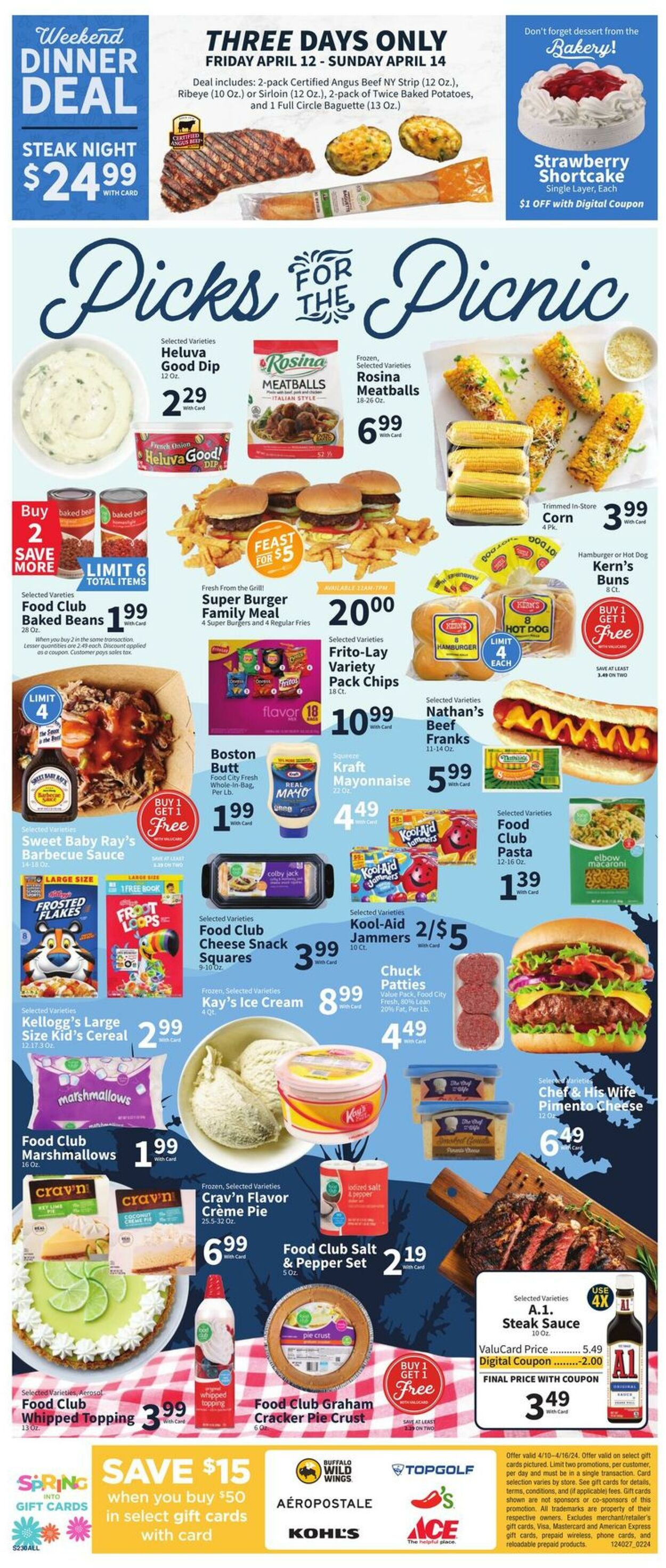 Weekly ad Food City 04/10/2024 - 04/16/2024