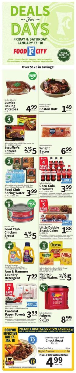 Weekly ad Food City 12/26/2024 - 12/31/2024