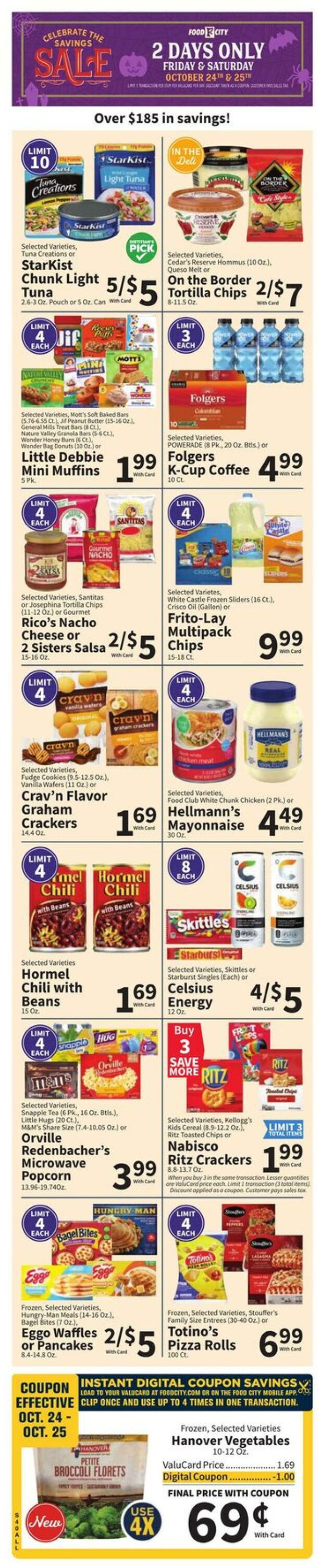 Weekly ad Food City 10/22/2025 - 10/28/2025