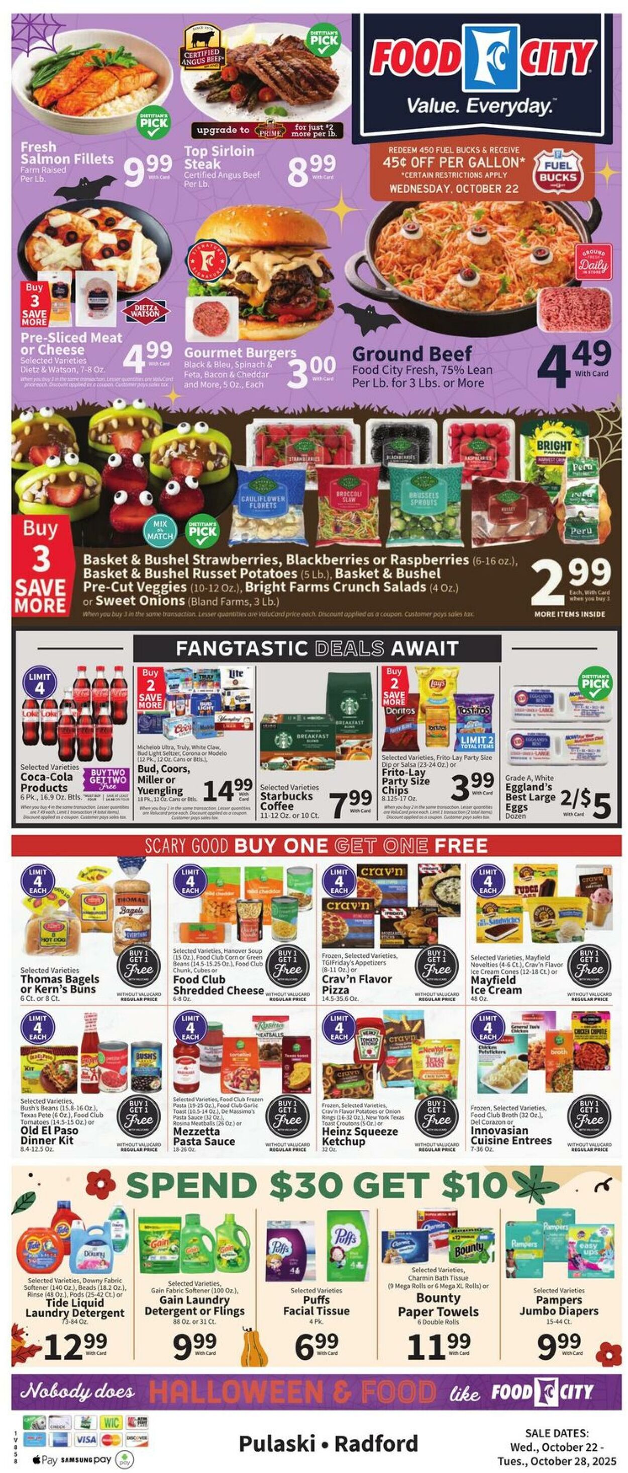Weekly ad Food City 10/22/2025 - 10/28/2025