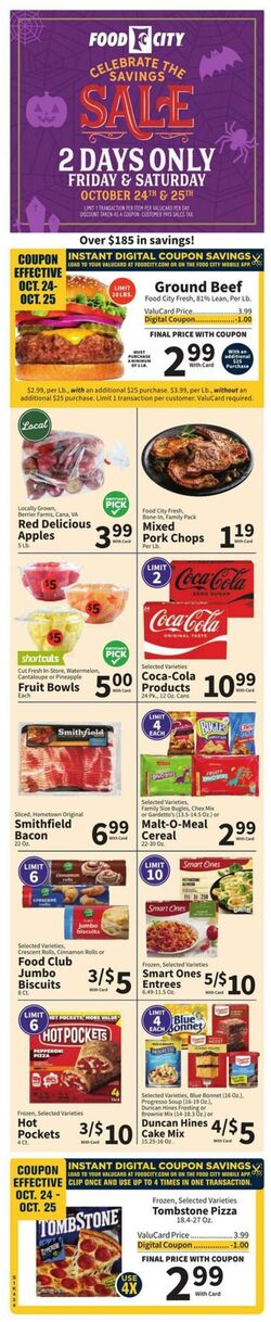 Weekly ad Food City 10/22/2025 - 10/28/2025