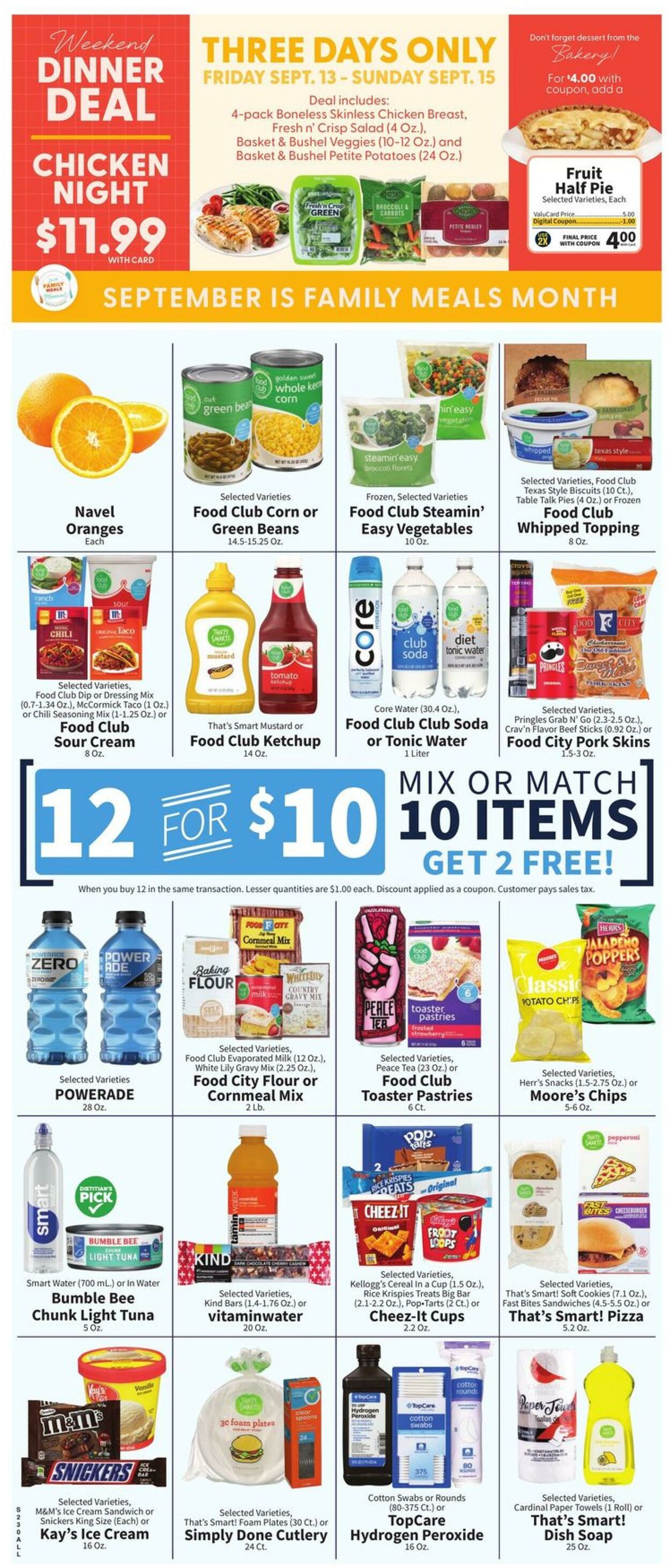 Weekly ad Food City 09/11/2024 - 09/17/2024