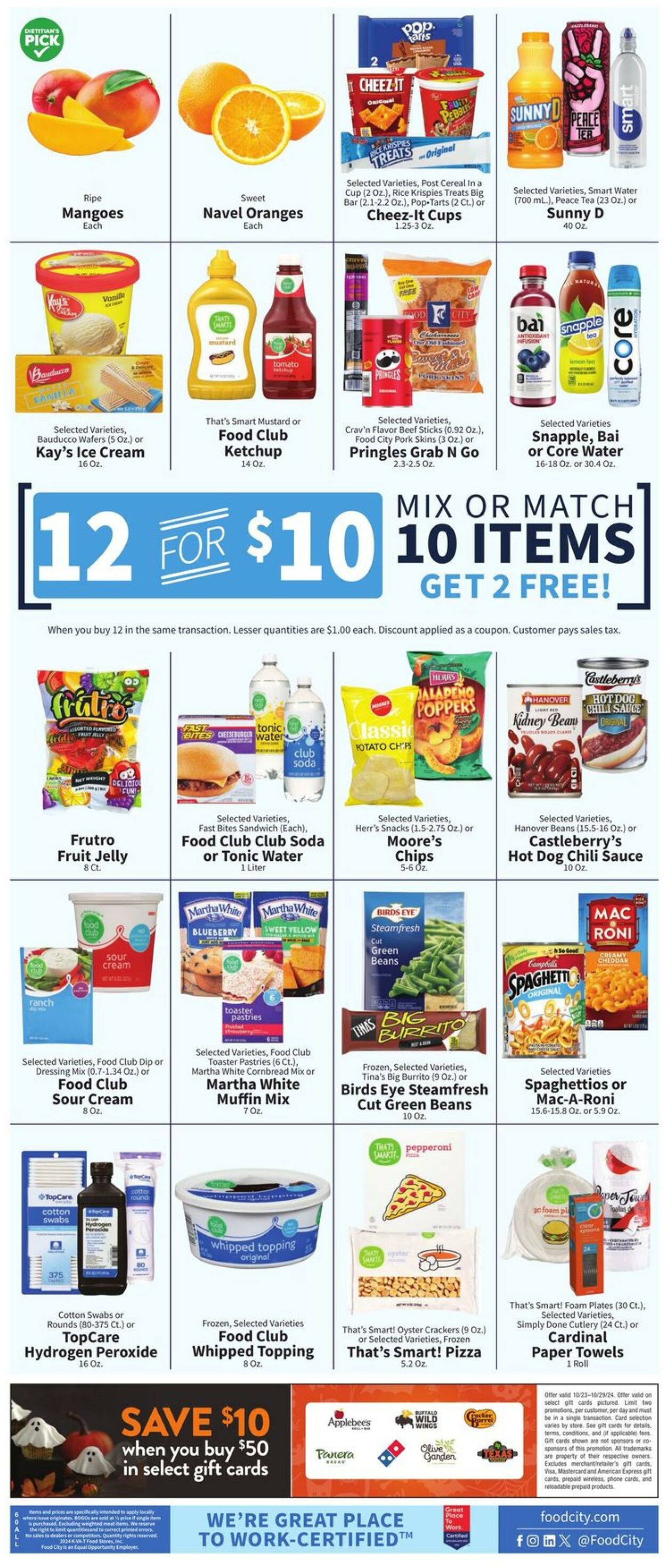 Weekly ad Food City 10/23/2024 - 10/29/2024