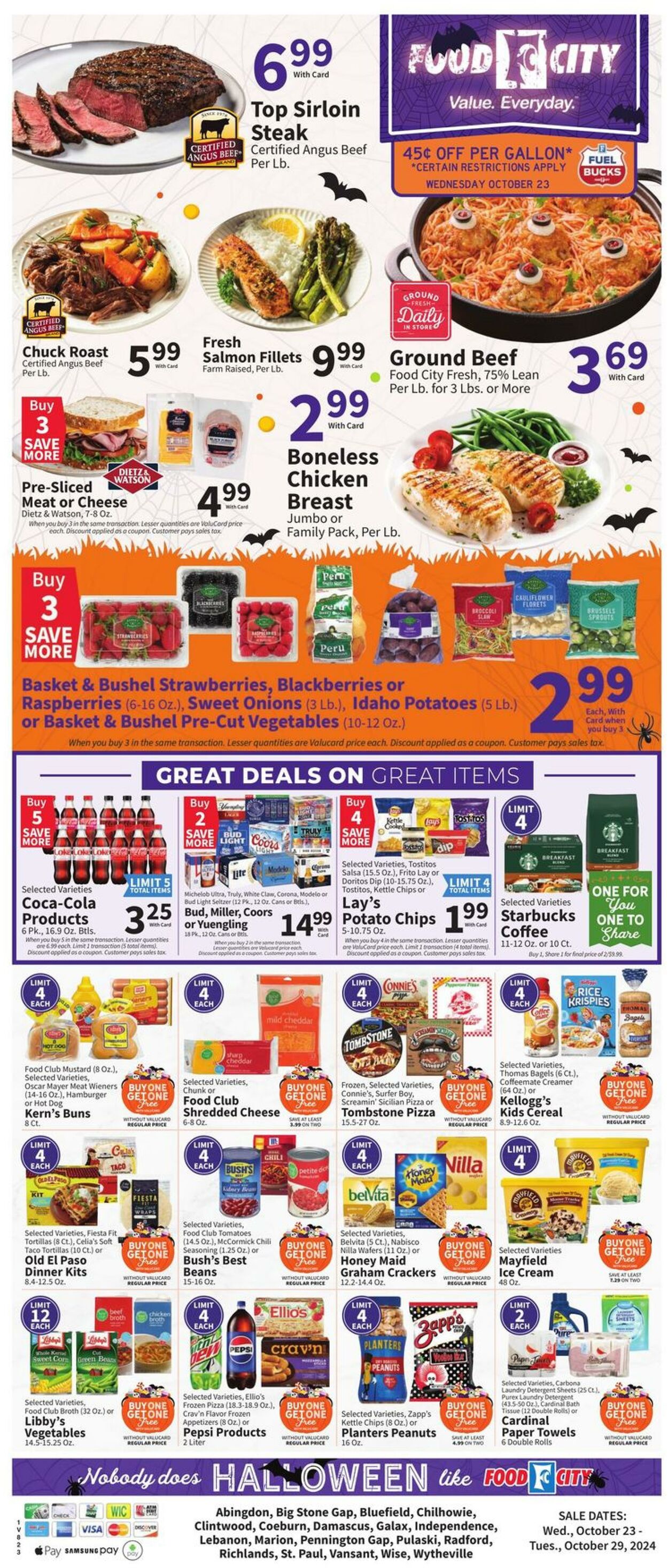 Weekly ad Food City 10/23/2024 - 10/29/2024