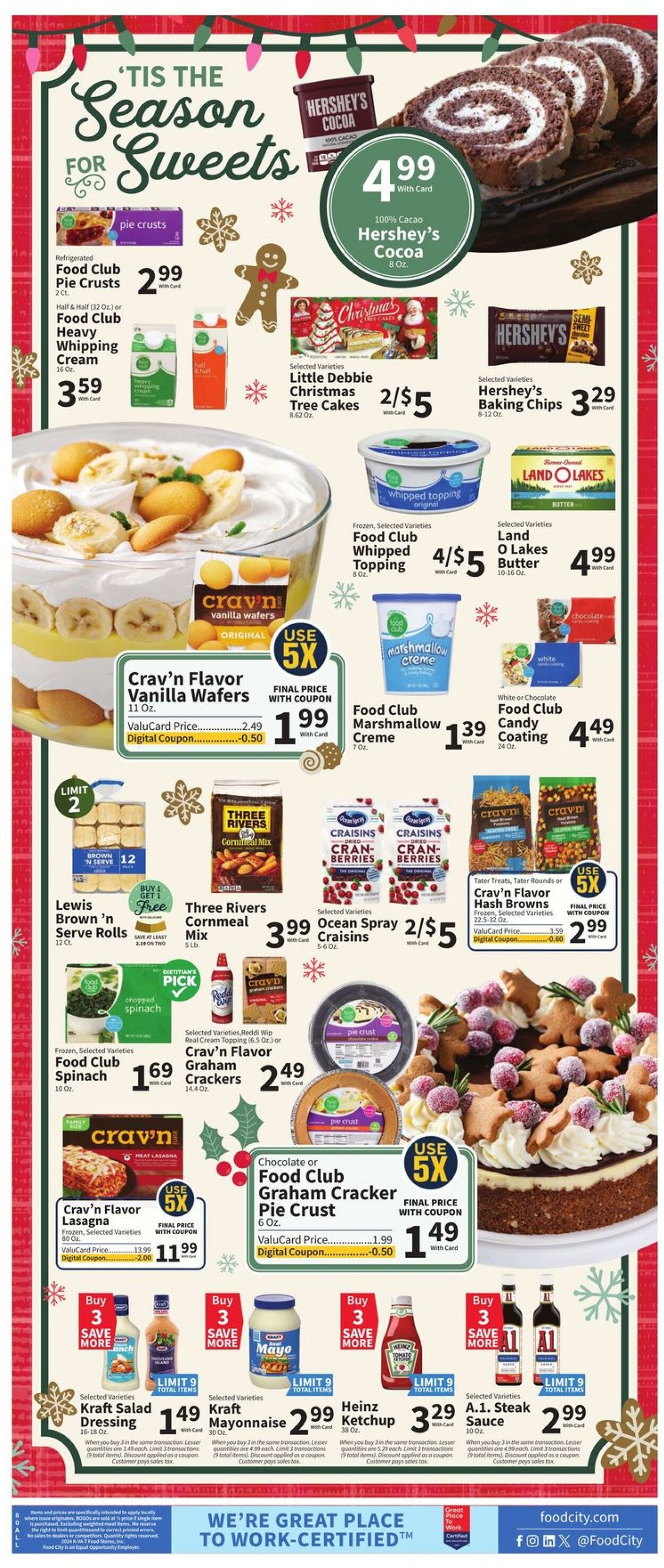 Weekly ad Food City 12/11/2024 - 12/17/2024