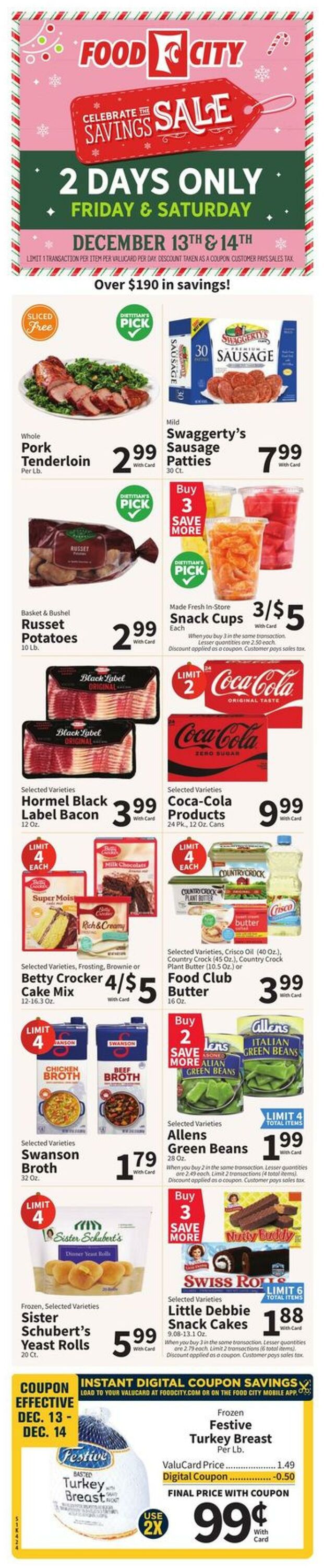 Weekly ad Food City 12/11/2024 - 12/17/2024