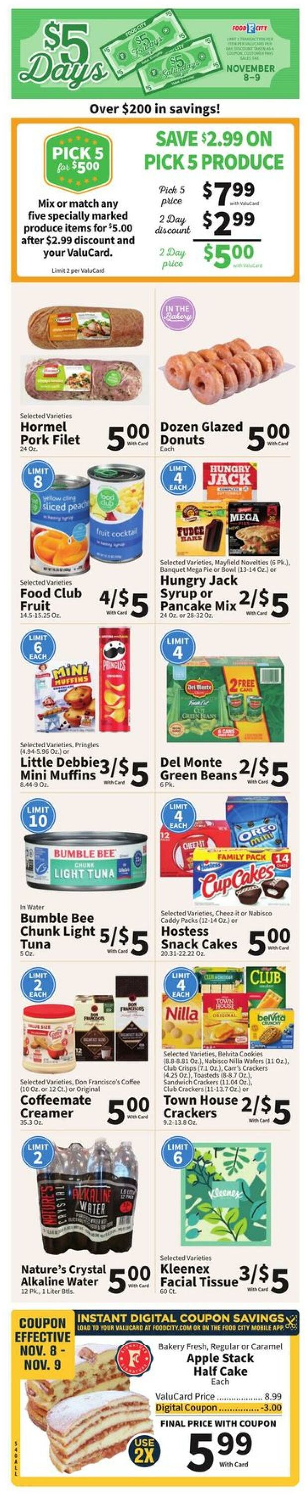 Weekly ad Food City 11/06/2024 - 11/12/2024