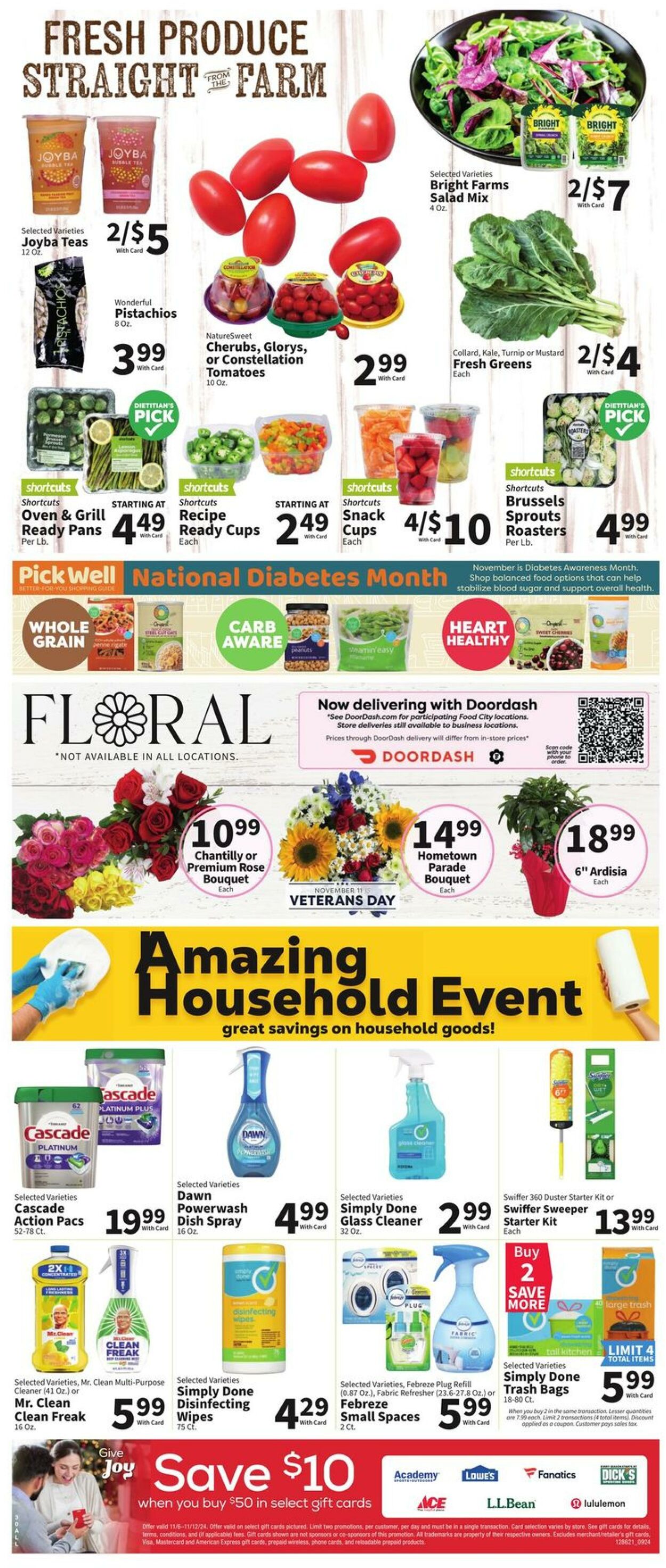 Weekly ad Food City 11/06/2024 - 11/12/2024