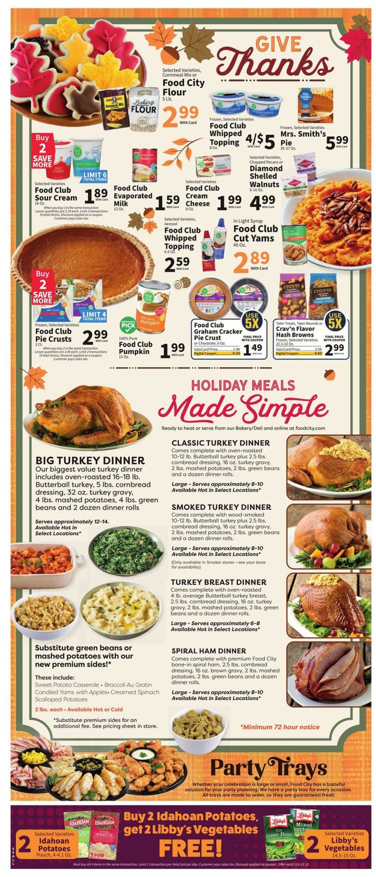 Weekly ad Food City 11/06/2024 - 11/12/2024