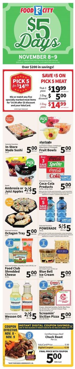 Weekly ad Food City 08/14/2024 - 08/20/2024