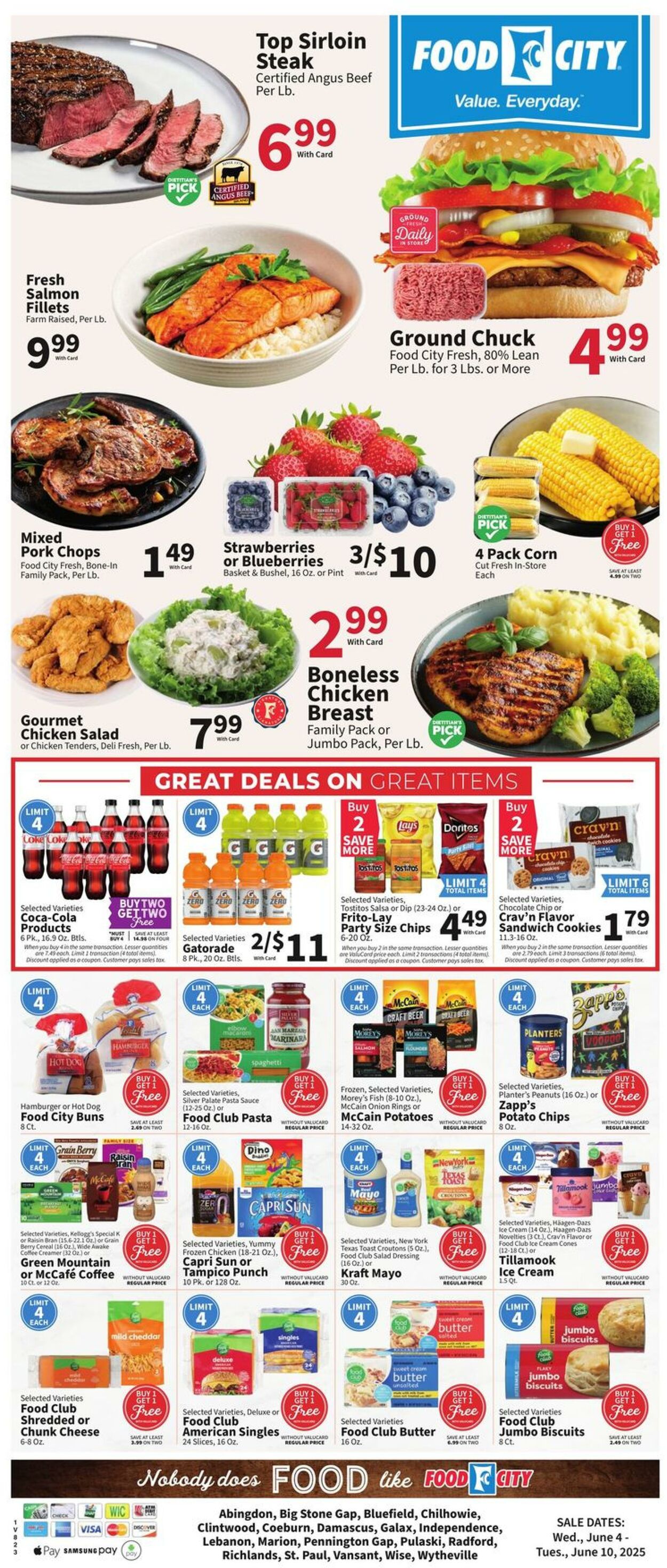 Weekly ad Food City 06/04/2025 - 06/10/2025