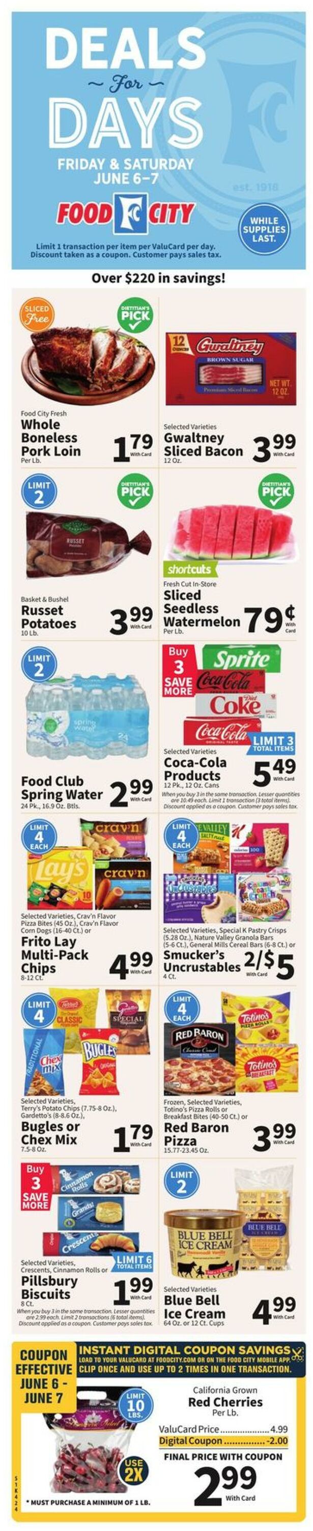 Weekly ad Food City 06/04/2025 - 06/10/2025