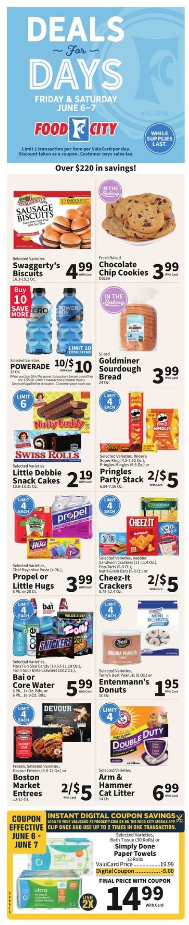 Weekly ad Food City 06/04/2025 - 06/10/2025