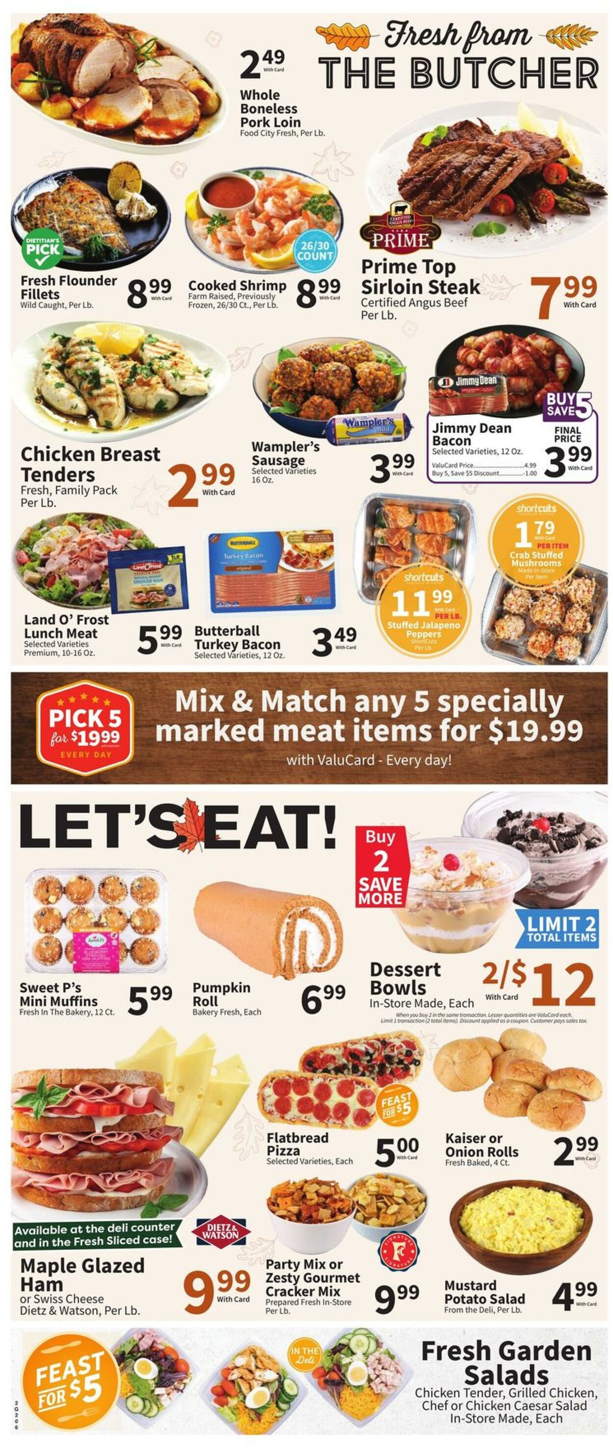 Weekly ad Food City 10/30/2024 - 11/05/2024