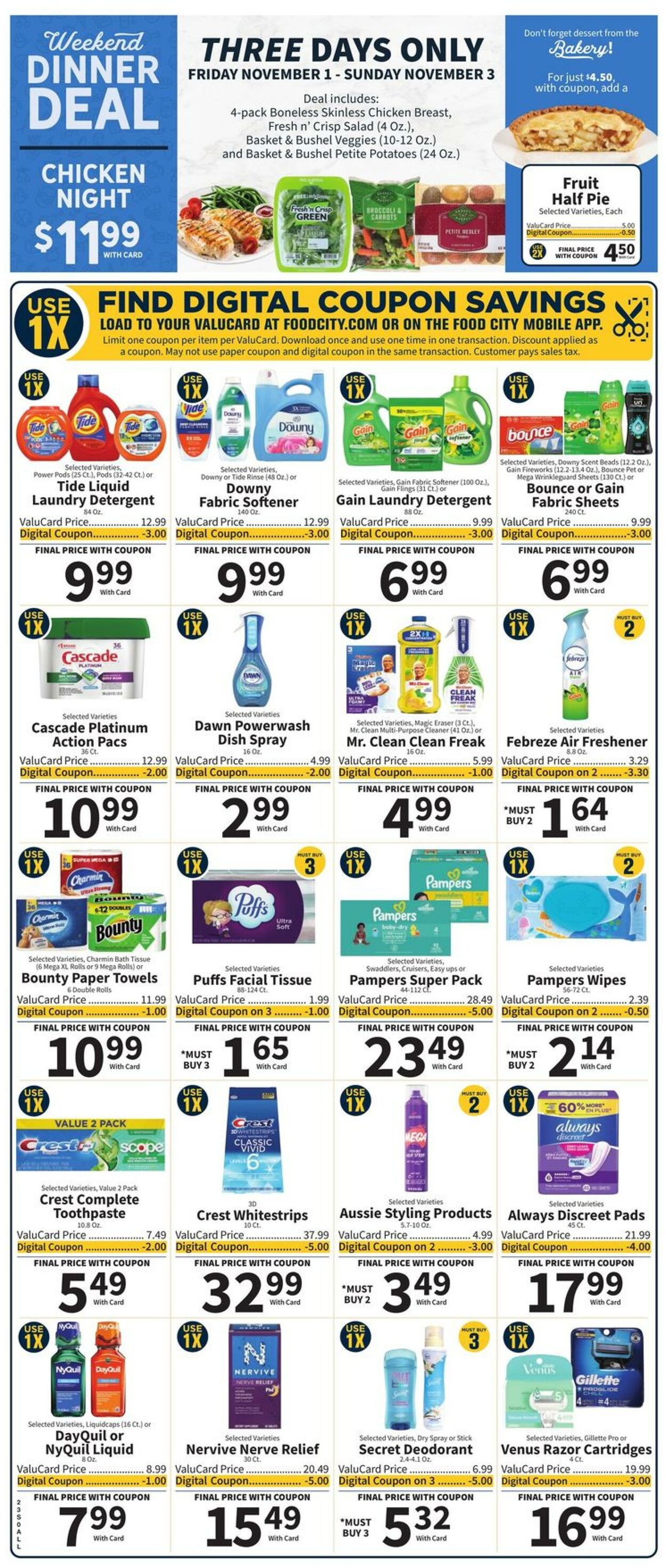 Weekly ad Food City 10/30/2024 - 11/05/2024