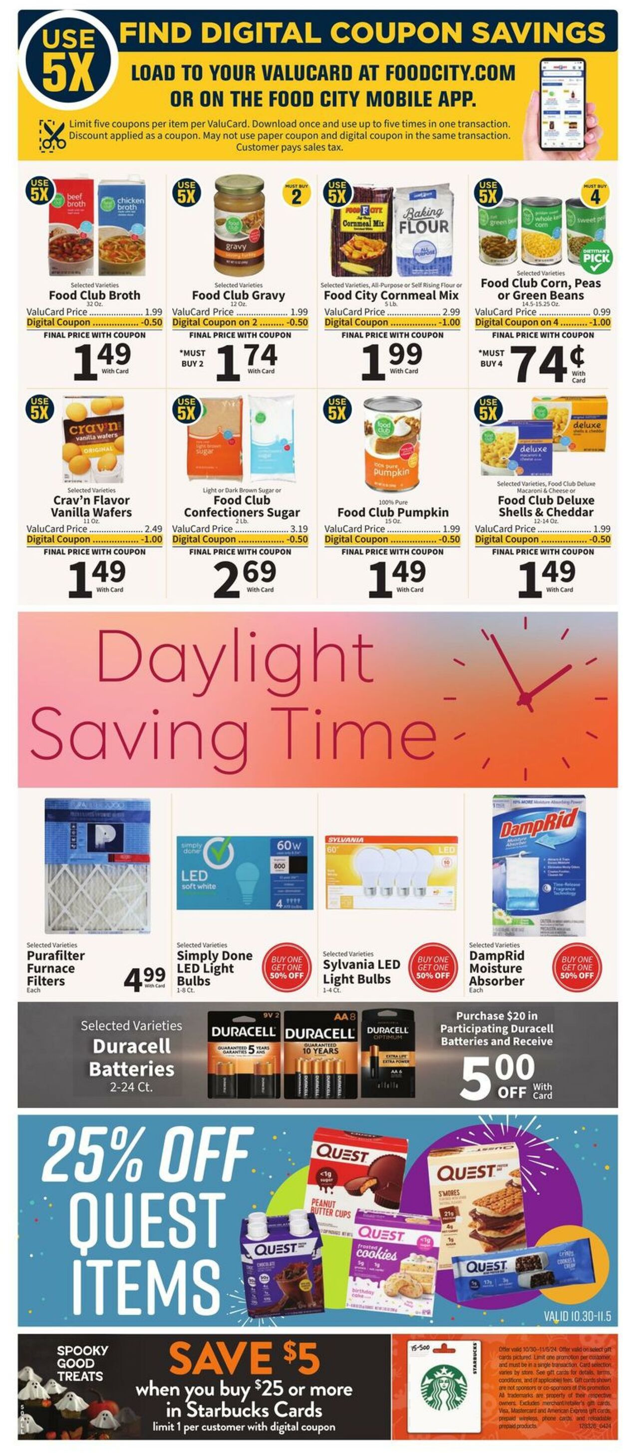 Weekly ad Food City 10/30/2024 - 11/05/2024