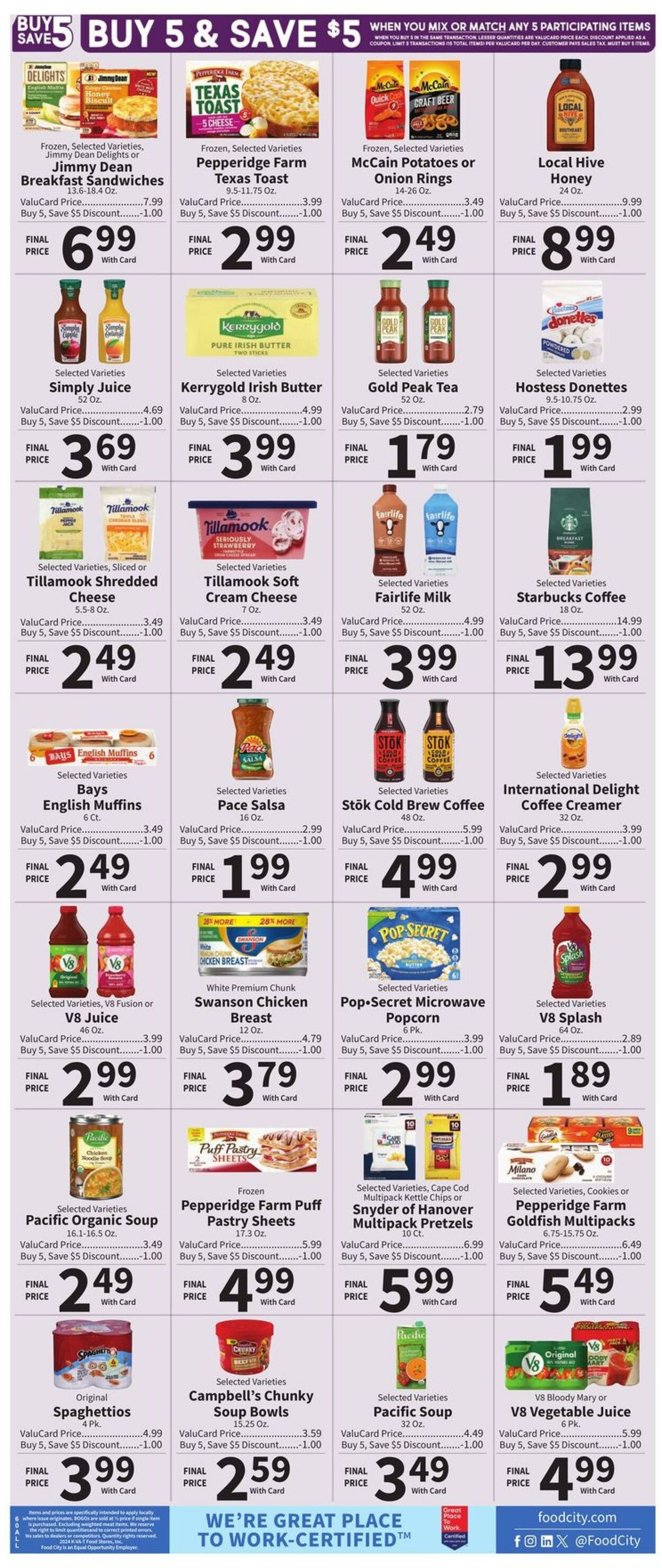 Weekly ad Food City 10/30/2024 - 11/05/2024