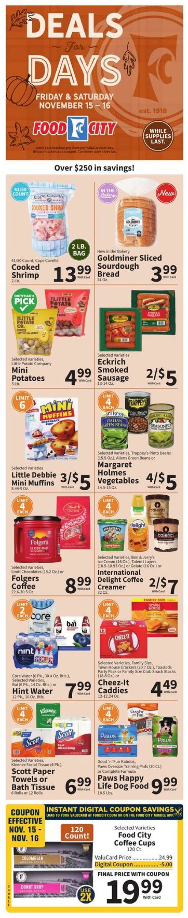 Weekly ad Food City 11/13/2024 - 11/19/2024